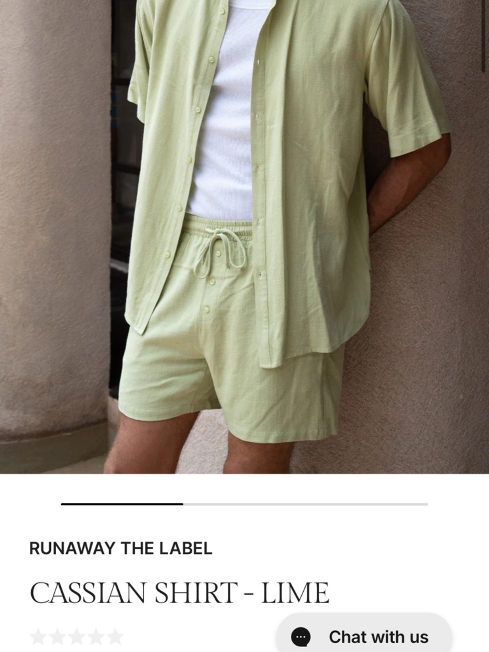 Relaxed Light Blue Short-Sleeve Button-Down Shirt by Rails - Picture 5 of 5